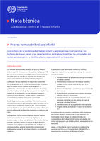 Peores formas del trabajo infantil