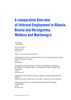 A comparative overview of informal employment in Albania, Bosnia and Herzegovina, Moldova and Montenegro