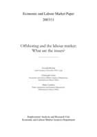 Offshoring and the labour market: what are the issues?