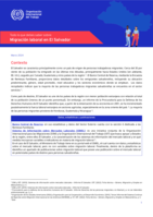 Todo lo que debes saber sobre: migración laboral en El Salvador