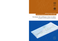 Inventaire des politiques mises en place en réponse à la crise financière et économique: rapport de synthèse conjoint