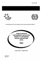 Public-private partnership initiatives aiming at extending social protection (PPPI): India : case study : YESHASVINI