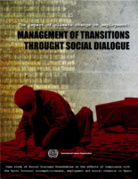 The impact of climate change on employment: management of transitions through social dialogue