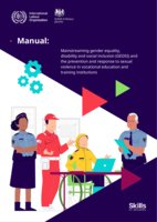 Manual: mainstreaming gender equality, disability, and social inclusion (GEDSI) and the prevention and handling of sexual violence in vocational education and training institutions