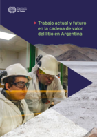 Trabajo actual y futuro en la cadena de valor del litio en Argentina
