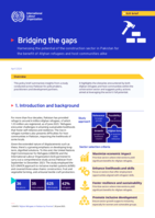 Bridging the gaps: harnessing the potential of the construction sector in Pakistan for the benefit of Afghan refugees and host communities alike