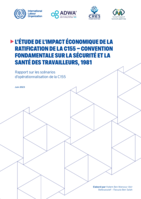 L'étude de l'impact économique de la ratification de la C155 - Convention fondamentale sur la Sécurité et la Santé des travailleurs, 1981: rapport sur les scénarios d’opérationnalisation de la C155