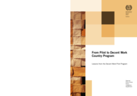From pilot to Decent Work Country Program: lessons from the Decent Work Pilot Program