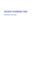 Decent working time: new trends, new issues