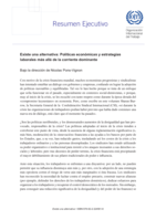Existe una alternativa: políticas económicas y estrategias laborales más allá de la corriente dominante