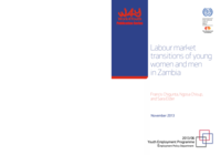 Labour market transitions of young women and men in Zambia