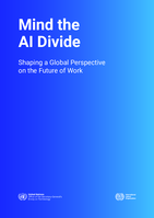 Mind the AI divide: shaping a global perspective on the future of work