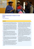 Global employment trends for youth 2024: The Americas