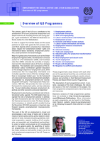 Employment for social justice and a fair globalization: overview of ILO programmes