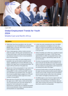 Global employment trends for youth 2024: Middle East and North Africa