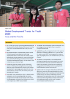 Global employment trends for youth 2024: Asia and the Pacific
