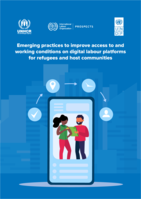 Emerging practices to improve access to and working conditions on digital labour platforms for refugees and host communities