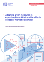 Adopting green measures in exporting firms: what are the effects on labour market outcomes?