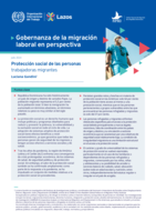 Protección social de las personas trabajadoras migrantes
