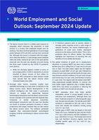 World employment and social outlook: September 2024 update