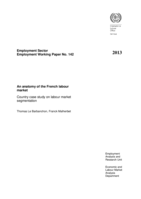 An anatomy of the French labour market: country case studies on labour market segmentation