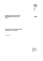 Employment policy implementation mechanisms in Argentina