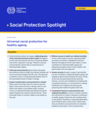 Universal social protection for healthy ageing