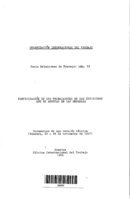 Participación de los trabajadores en las decisiones que se adoptan en las empresas