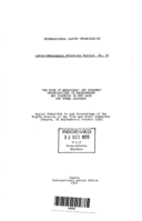 The role of employers' and workers' organisations in programming and planning in the iron and steel industry