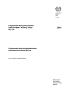 Employment policy implementation mechanisms in South Africa
