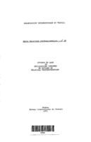 Accords de base et declarations communes en matiere de relations professionnelles