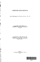 Management development and personnel policies and practices in Asia: an account of the work of the management development committee