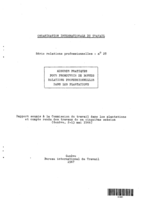Mesures pratiques pour promouvoir de bonnes relations professionnelles dans les plantations