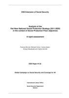 Analysis of the Viet Nam national social protection strategy 2011-2020 in the context of social protection floor objectives: a rapid assessment