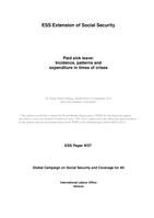 Paid sick leave: incidence, patterns and expenditure in times of crises