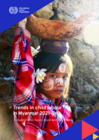 Trends in child labour in Myanmar 2021-24: a study of Mon, Kayin, Kayah and Shan States