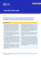 Labour market information systems: international experiences and considerations for the revision of the Viet Nam employment law