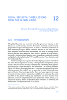 Social security: three lessons from the global crisis