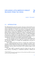 Explaining Latin America’s robust recovery from the crisis