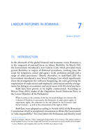 Labour reforms in Romania