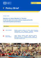 Statistics on labour migration in Tanzania: a tool for data-driven and evidence-based policies for improved migration governance