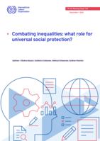 Combating inequalities: what role for universal social protection?