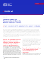 Centering reward and representation for domestic workers in the care economy