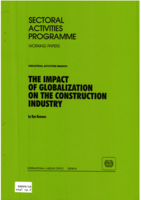 The impact of globalization on the construction industry: activities of contractors and workers across borders