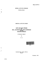 Safety and health problems in small- and medium-scale textile enterprises in five developing countries: a synthesis report