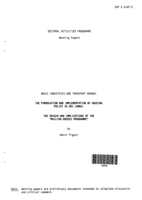 Formulation and implementation of housing policy in Sri Lanka: the origin and implication of the million houses programme
