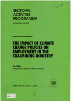 The impact of climate change policies on employment in the coalmining industry