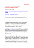 Estudio sobre reestructuración portuaria: impacto social puerto de Veracruz (México)