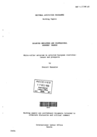 White-collar unionism in selected European countries: issues and prospects
