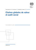 Chaînes globales de valeur et audit social
